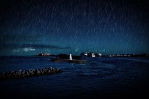 Night Rain at Nassau